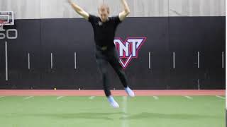 Snap Down Lunge Lateral Hop