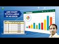 How to Add Chart Title and Data Labels in Excel | Excel Chart Formatting Tutorial