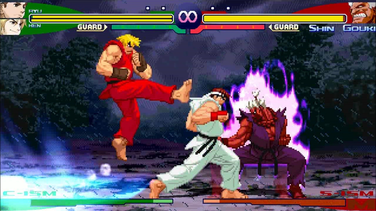 Steet Fighter Koryu Edition: Ryu & Ken vs Shin Akuma