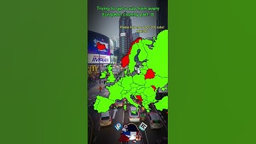 Trying to get a sub from every European country part-8 #europe #countryballs #map #mapping