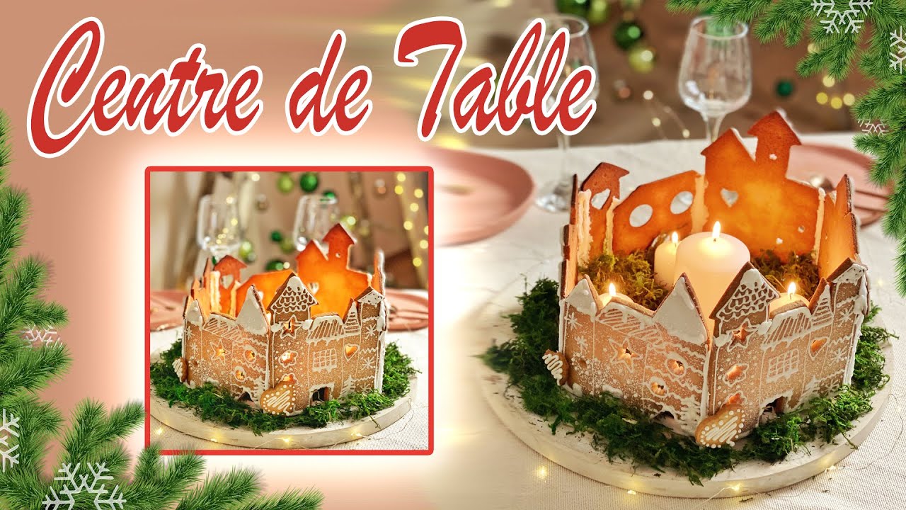 DIY Centre de table comestible / Décoration de Noël