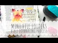 Mini File Folders |  Mini Bible Journaling Process