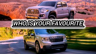 2024 Ford Ranger vs Toyota Tacoma: Ultimate Truck Showdown |