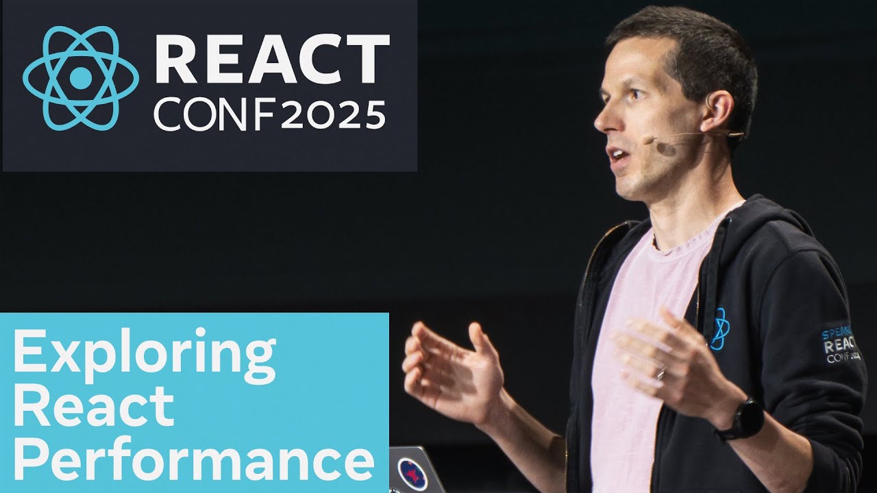 Exploring React Performance - YouTube