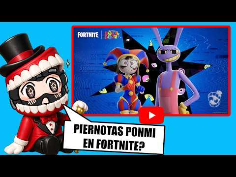 Yio Reacts 😱 ▬ Pomni and Jax from The Amazing Digital Circus are coming to Fortnite!