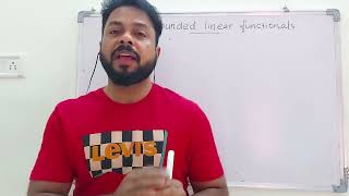 Bounded linear functionals..Video Net Worth
