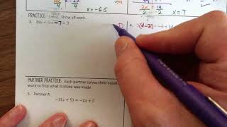 Unit 1.3 - Solving Multi-Step Equations 25-26 (new)