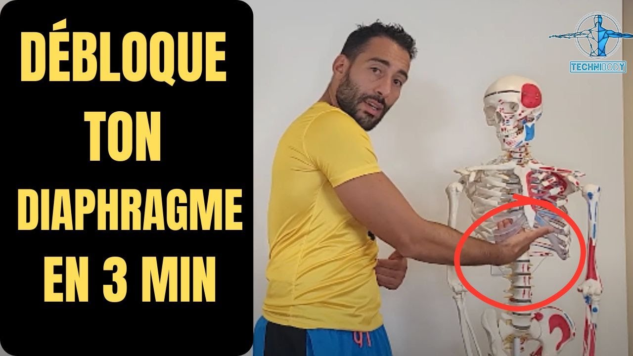 Comment débloquer et détendre le diaphragme tout seul et facilement?