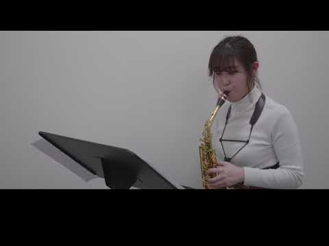 島村楽器札幌クラシック店サックスインストラクター 高橋 茅里　演奏動画　「いつか王子様が」