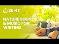 Binaural Beats &amp; Nature Sounds for Writing: Write Homework &amp; Reports