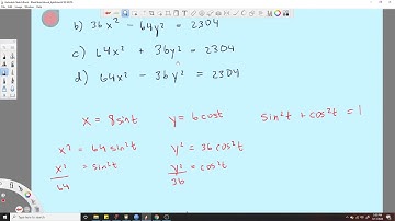 Describe the path of a particle in x-y plane