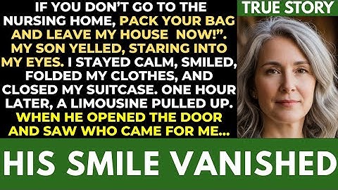 My Son Yelled: ‘Leave My House!’ An Hour Later, a Limousine Arrived for Me...