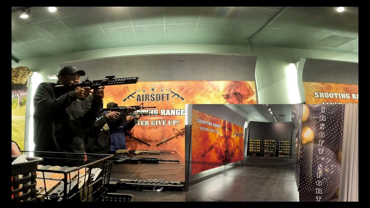Airsoft Shooting Range Aim Point YouTube