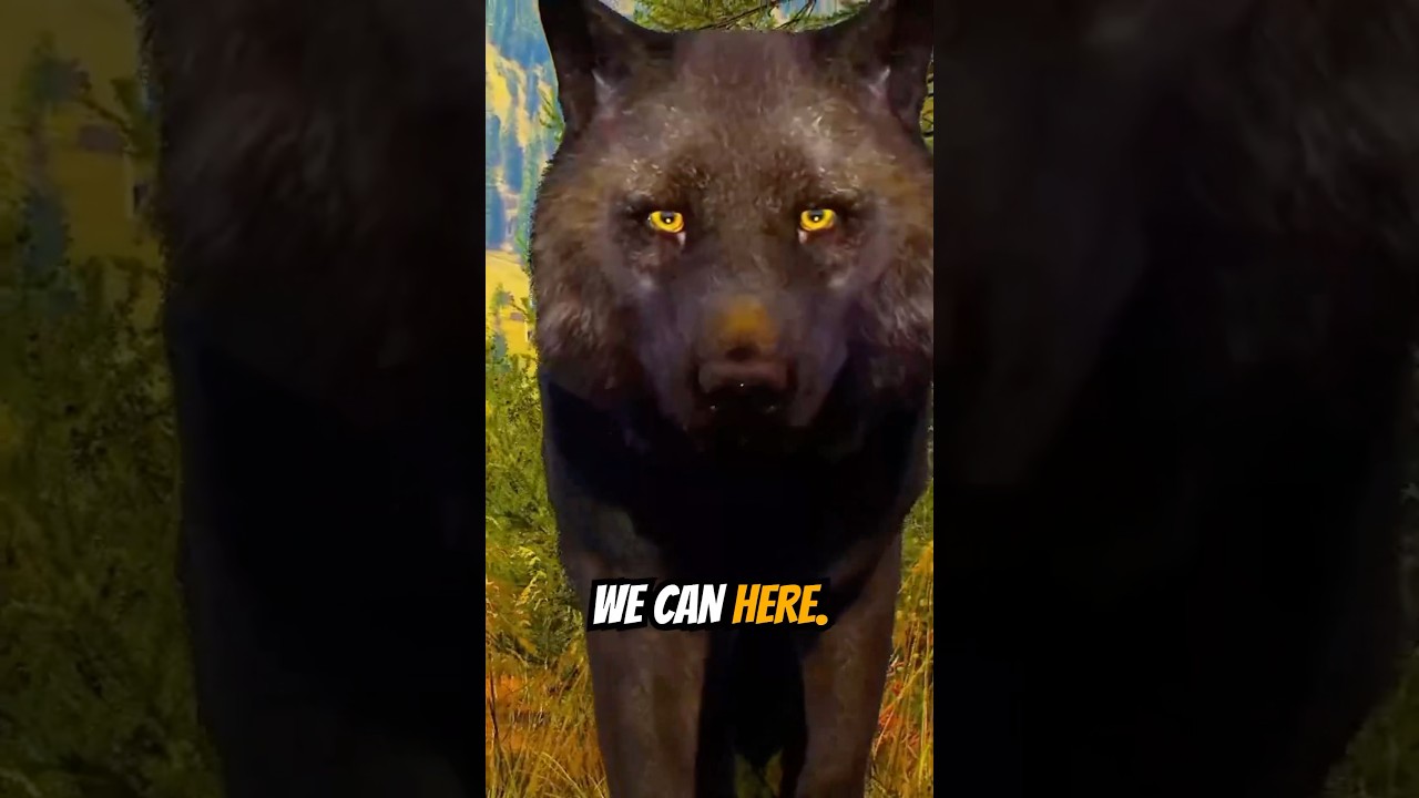 NEW MELANISTIC WOLF in Way of the Hunter! 