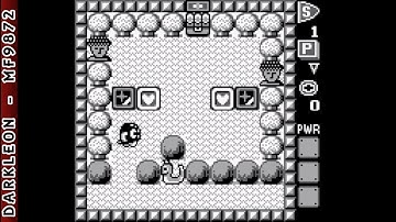 Game Boy - Lolo no Daibouken © 1995 Nintendo - Gameplay