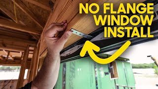 no flange european windows... installation how-to