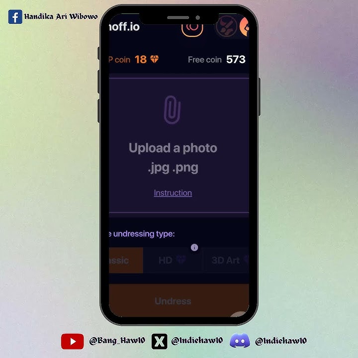 AI Tools Gratis Penghapus Baju Viral di Tiktok #shorts