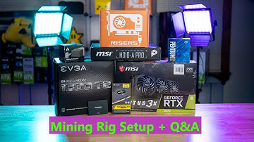 Mining Rig Build Testing and setup PART 2