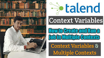 29.What are Context Variables and How to run a Job in Multiple Contexts l Context Variables l Talend