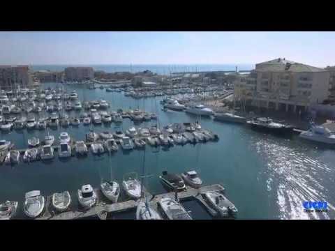 Le Port de Plaisance de Frontignan en Drone