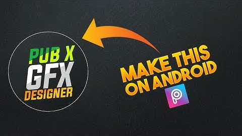 MAKE MASCOT TEXT TYPE LOGO ON ANDROID - PICSART - TUTORIAL - PUB X GFX