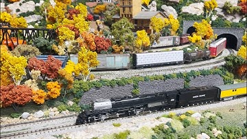 N-Scale Model Train Layout Tour - 4