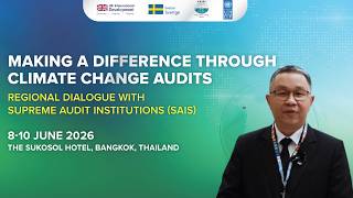 Sutthi Suntharanurak - Making a Difference through Climate Change Audits