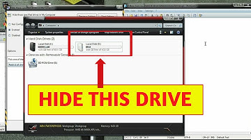 How to Hide/Unhide Your Hard Drive PC/Laptop in Windows xp/7/8/10