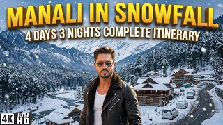 Manali Trip in Heavy Snowfall ❄️: Winter Travel Guide \u0026 Mistakes to Avoid | Manali Snowfall Update