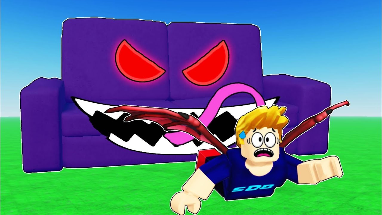 THIS FURNITURE IS ALIVE?!! | Wacky World - Roblox - YouTube