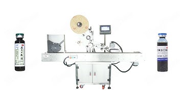 10ml Oral Liquid Vials Label Applicator | Automatic Sticker Labeling Machine