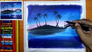 pastel oil easy beginners painting drawing