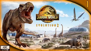 PRIMER CONTACTO | JURASSIC WORLD EVOLUTION 2 Gameplay Español