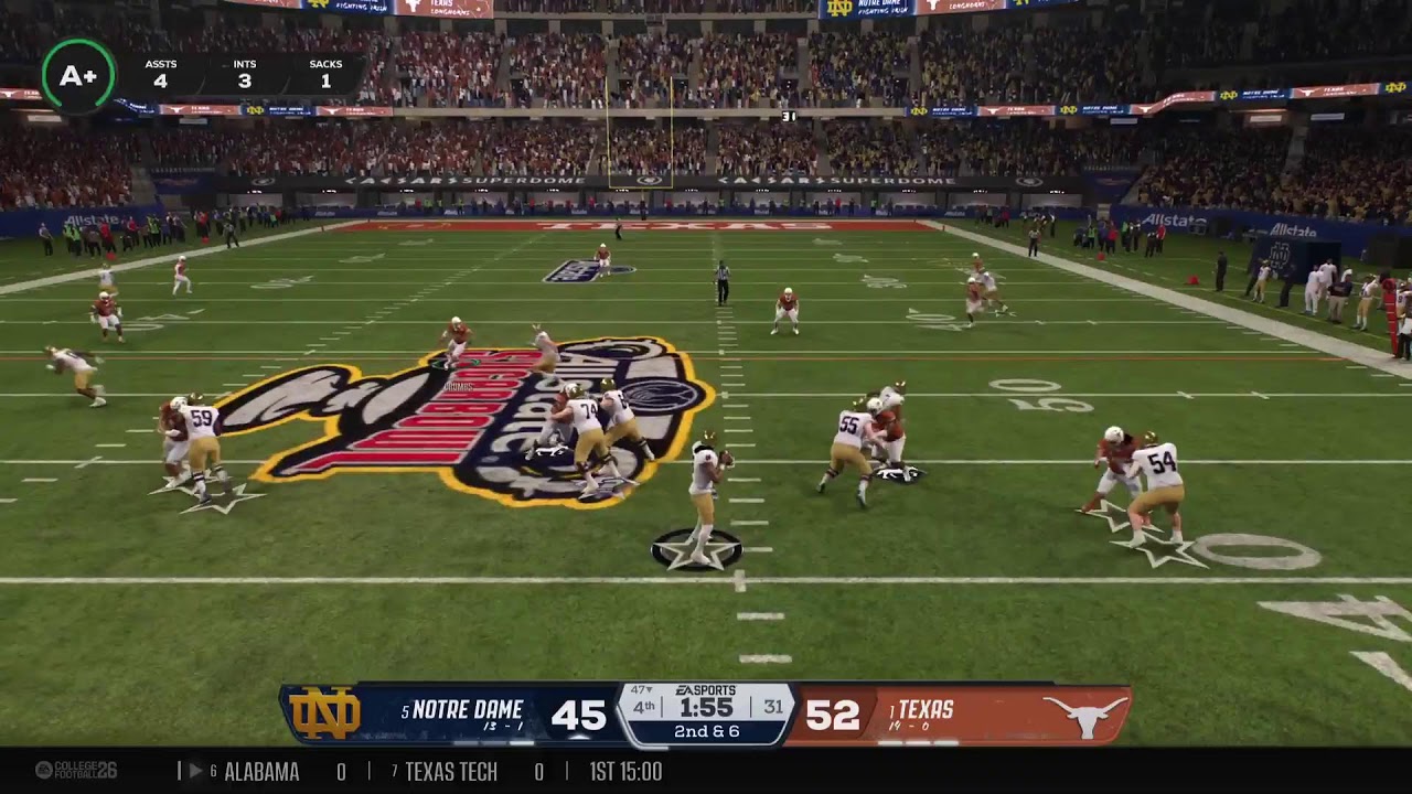 MLB Crumbs Sugar Bowl vs Notre Dame