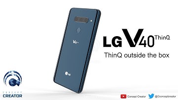 LG V40 introduction! thinQ outside the box