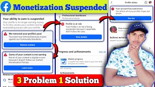 🔴Live Solved: Your Ability to Earn is Suspended Facebook 😭Your Ability to Earn is Limited