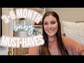 3-6 MONTH BABY ESSENTIALS | Sarah Brithinee