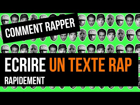 Vidéo: Comment écrire Une Chanson Pour Le Rap