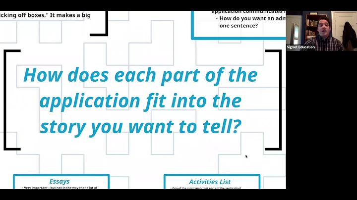 Webinar: How Do College Admissions Officers Read Your Applications