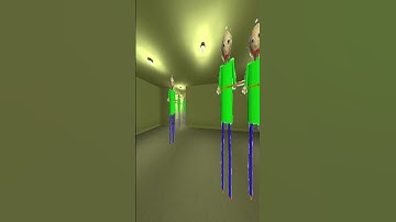 BALDI IN BACK ROOMS !! Nextbot Gmod Chase