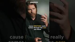 Christian Bale&#39;s Take on How Music Shapes Character 🎵 #shorts