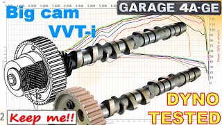 VVTi  Big cams ,  Testing and Tuning - 4age - Dyno tested