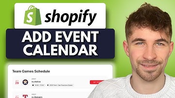 How to Add an Event Calendar to Shopify (2025)
