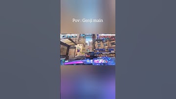 POV : GENJI MAIN! | ft. Arceus |  #overwatch2 #genjimain #overwatchclips #genjimontage #ow2 #gaming