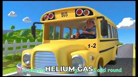 wheels on the bus go round and round Best after effects overlay nursery rhymes cocomelon 