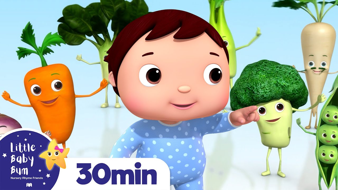 Yes Yes Vegetables +More Nursery Rhymes and Kids Songs | Little Baby ...