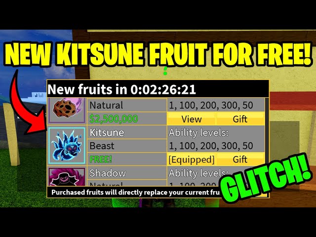 The Kitsune Fruit in Blox Fruits explained