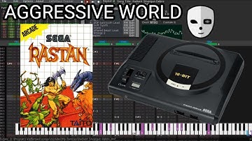 [Deflemask] Rastan Aggressive World MegaDrive Remix