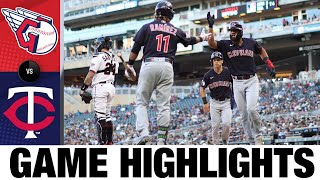 Guardians vs. Twins Game Highlights (9/10/22) | MLB Highlights