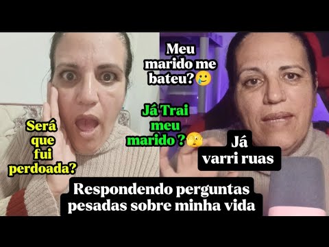 Asmr- Respondendo perguntas da minha vida conturbada - falo toda verdade 🥱😴🫣
